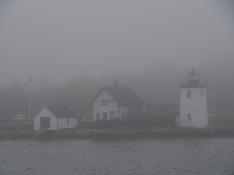 Islesboro in Fog